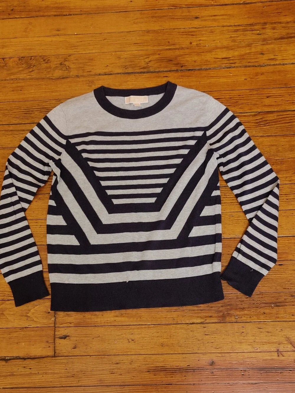 Michael Kors Stripe Crewneck Sweater